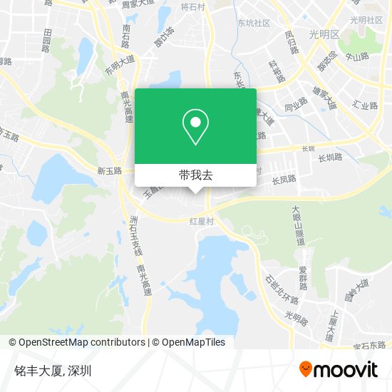 铭丰大厦地图
