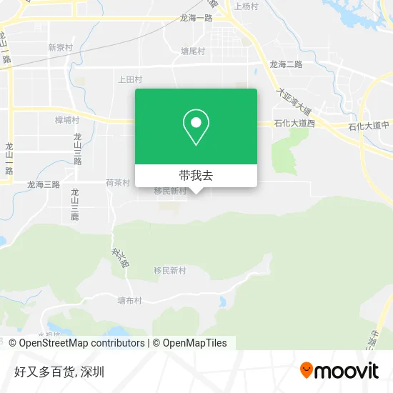 好又多百货地图