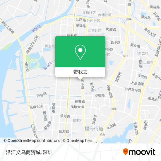 沿江义乌商贸城地图