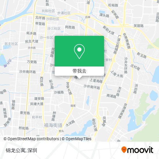锦龙公寓地图