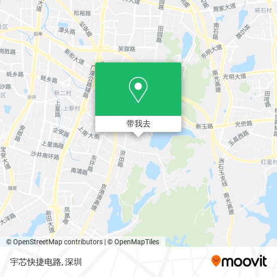 宇芯快捷电路地图