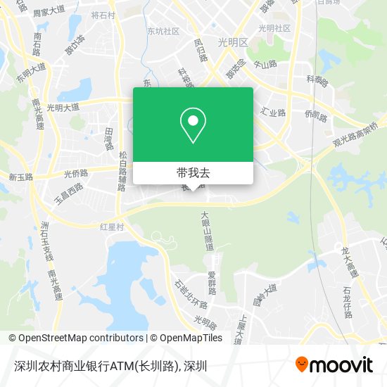 深圳农村商业银行ATM(长圳路)地图