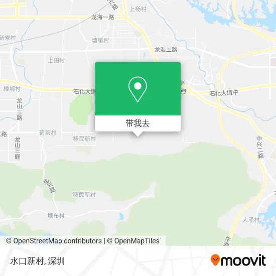 水口新村地图