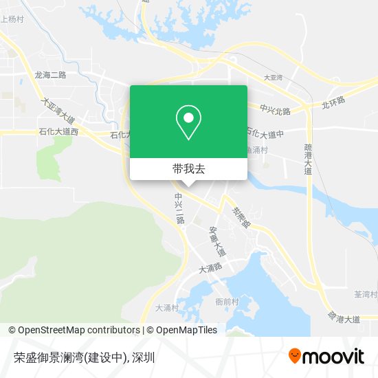 荣盛御景澜湾(建设中)地图