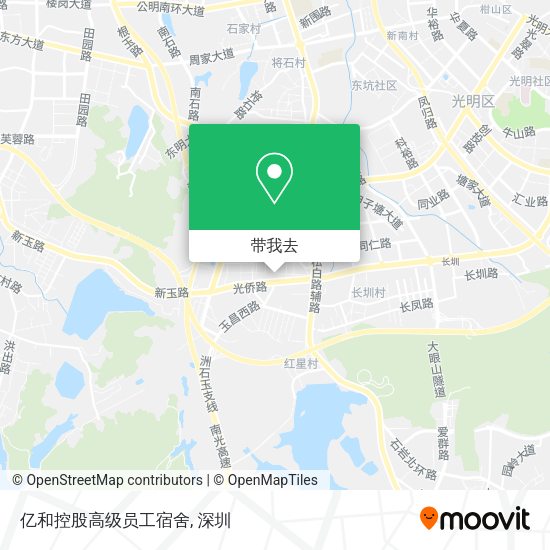 亿和控股高级员工宿舍地图