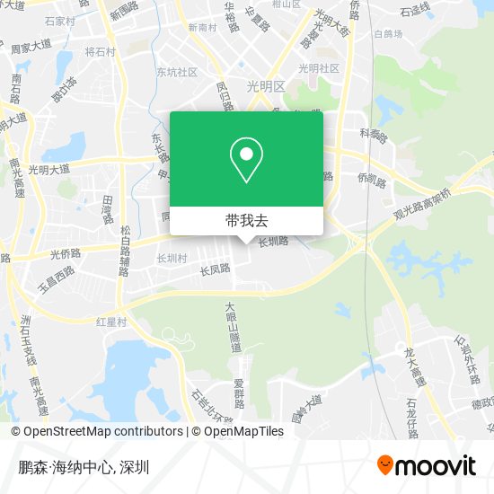 鹏森·海纳中心地图