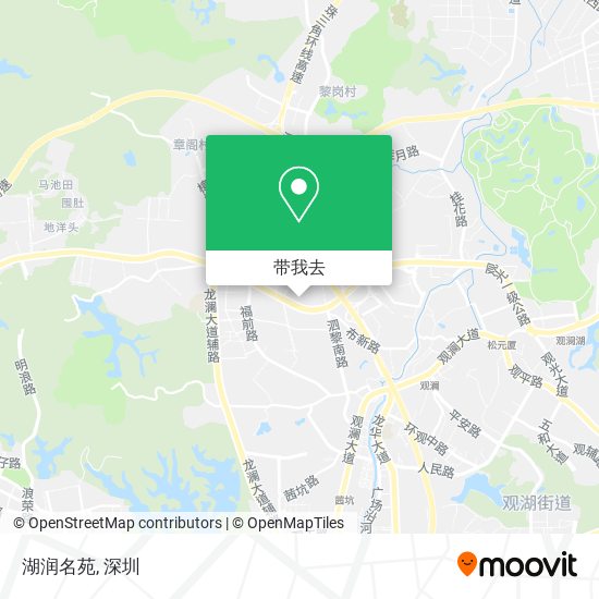湖润名苑地图