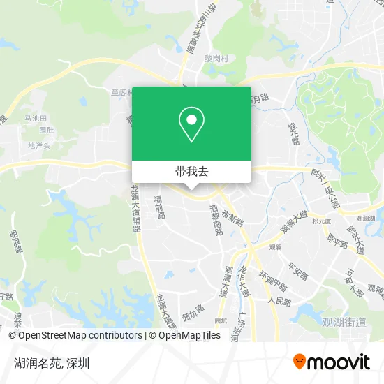 湖润名苑地图
