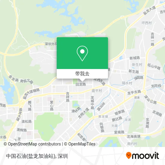 中国石油(盐龙加油站)地图