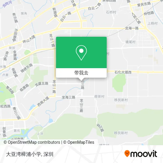 大亚湾樟浦小学地图