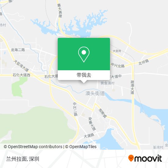 兰州拉面地图
