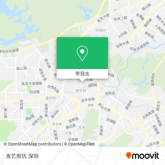 发艺剪坊地图