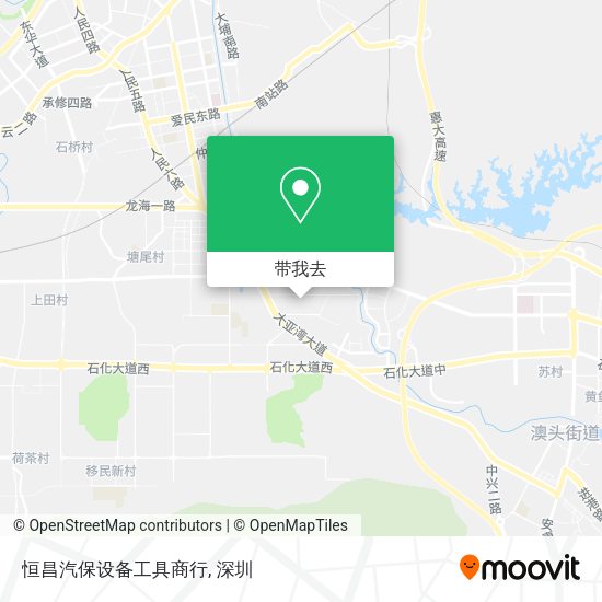 恒昌汽保设备工具商行地图