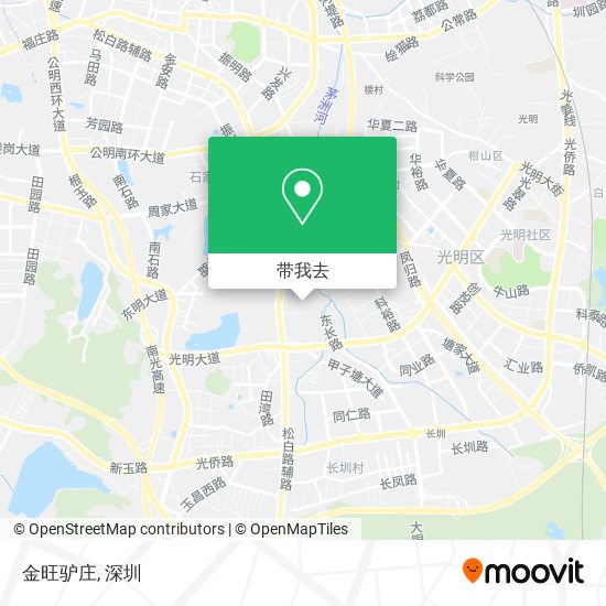 金旺驴庄地图