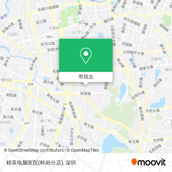 精英电脑医院(蚌岗分店)地图