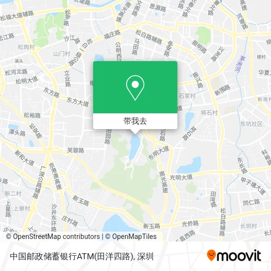 中国邮政储蓄银行ATM(田洋四路)地图