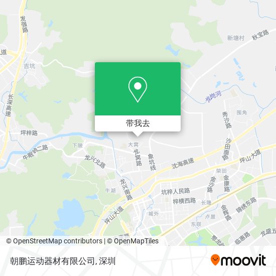朝鹏运动器材有限公司地图