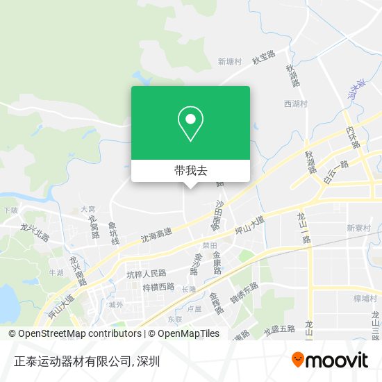 正泰运动器材有限公司地图