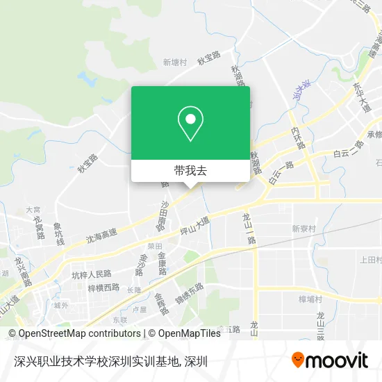深兴职业技术学校深圳实训基地地图