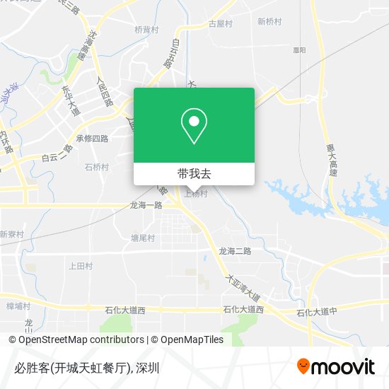 必胜客(开城天虹餐厅)地图
