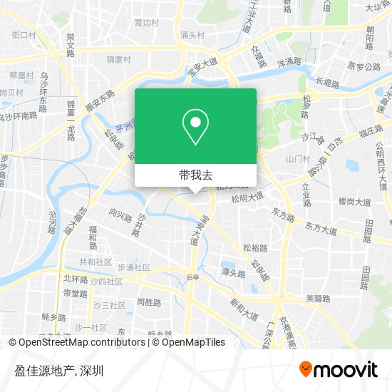 盈佳源地产地图