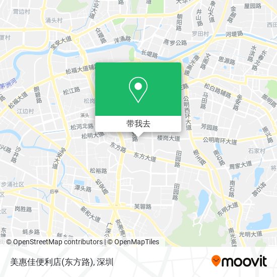 美惠佳便利店(东方路)地图