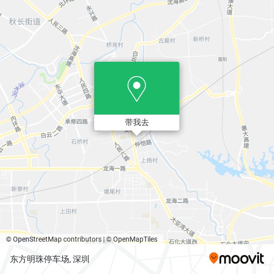 东方明珠停车场地图