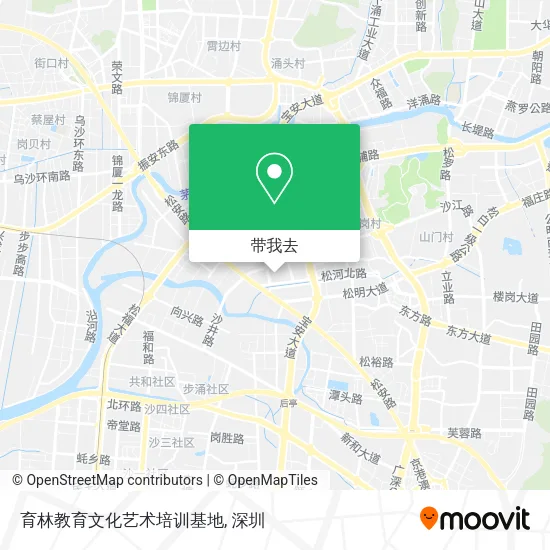 育林教育文化艺术培训基地地图