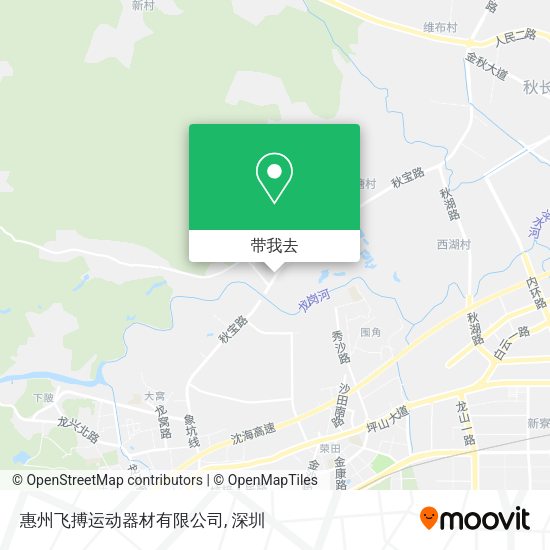 惠州飞搏运动器材有限公司地图