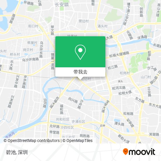 碧池地图