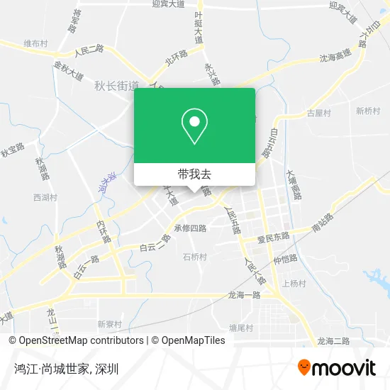 鸿江·尚城世家地图