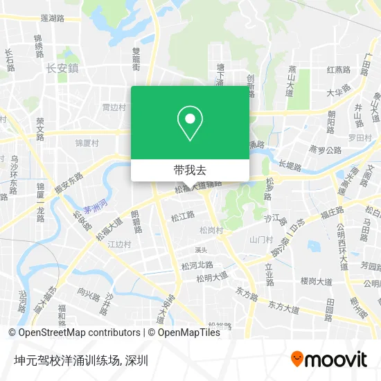 坤元驾校洋涌训练场地图