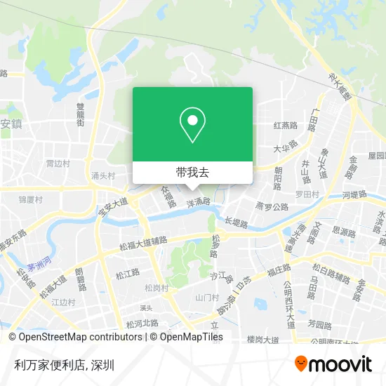 利万家便利店地图