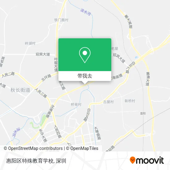 惠阳区特殊教育学校地图