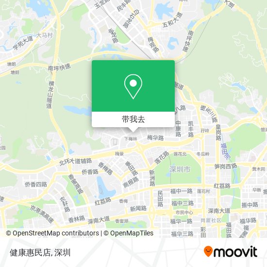 健康惠民店地图