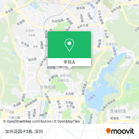 加州花园-F3栋地图