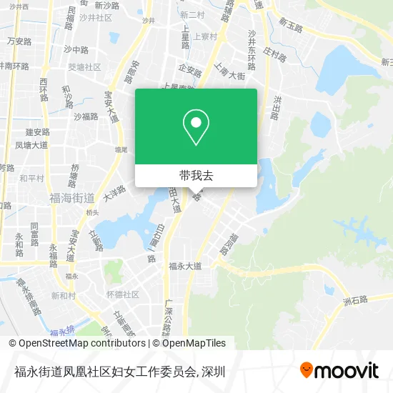 福永街道凤凰社区妇女工作委员会地图