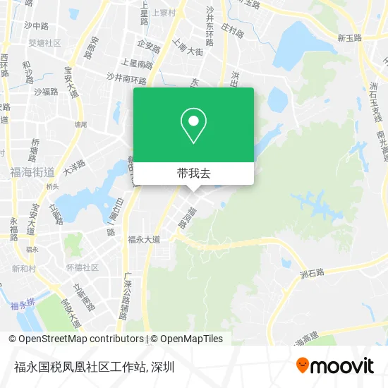福永国税凤凰社区工作站地图