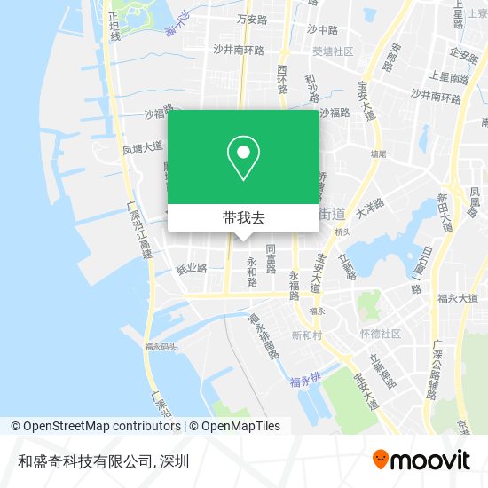 和盛奇科技有限公司地图