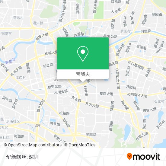 华新螺丝地图