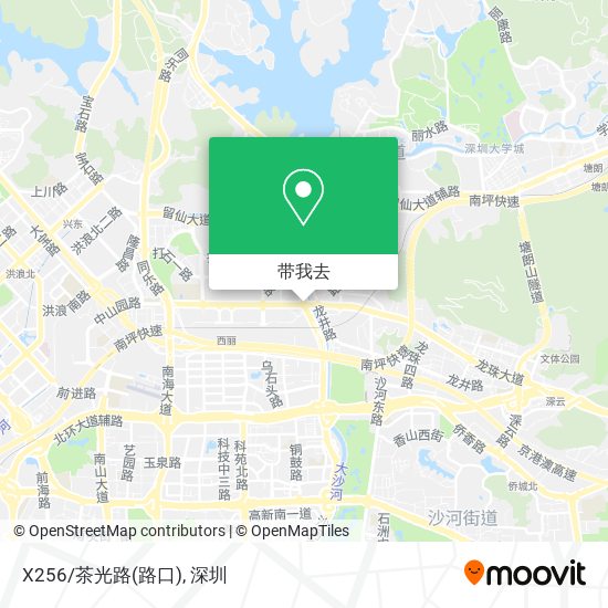 X256/茶光路(路口)地图