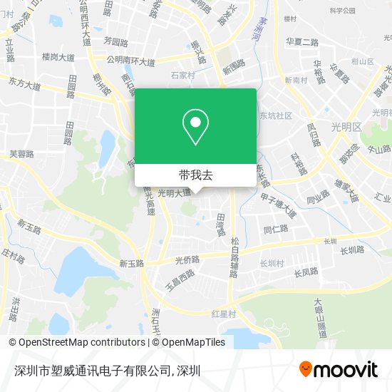 深圳市塑威通讯电子有限公司地图