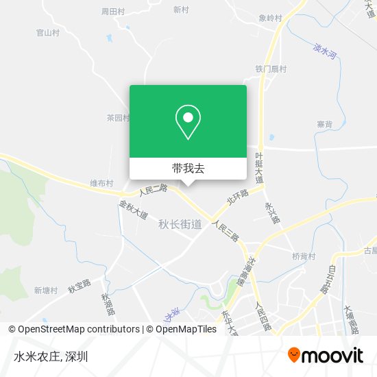 水米农庄地图
