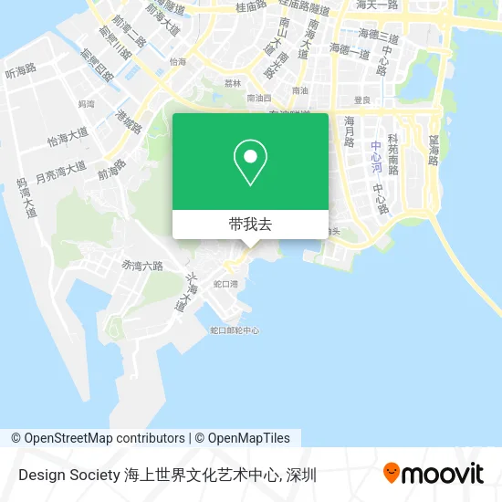 Design Society 海上世界文化艺术中心地图