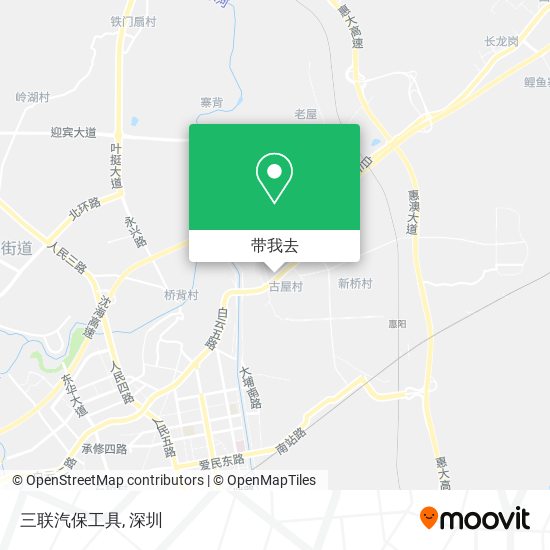 三联汽保工具地图