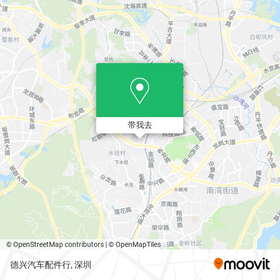 德兴汽车配件行地图