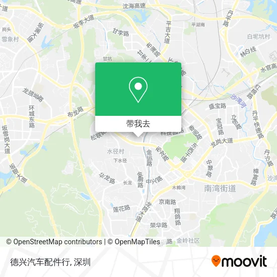 德兴汽车配件行地图