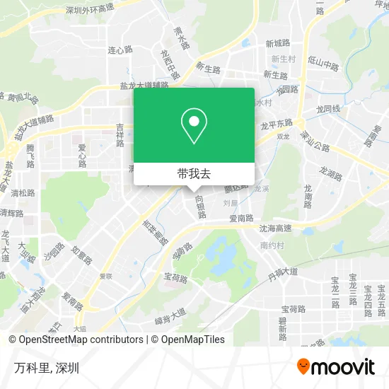 万科里地图
