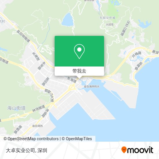 大卓实业公司地图
