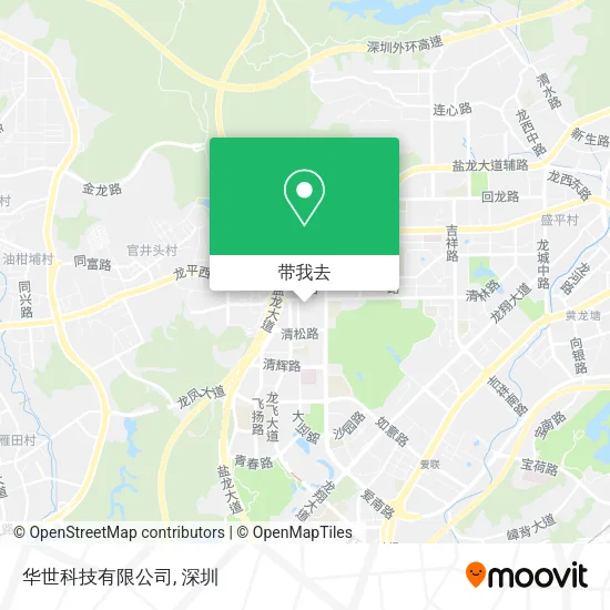 华世科技有限公司地图